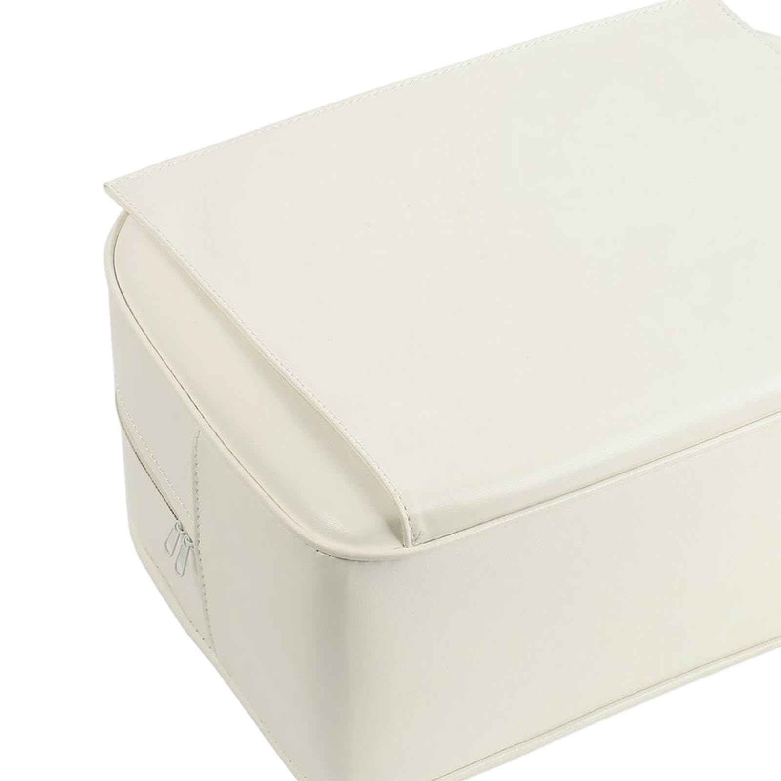 Barber Siège Rehausseur Coussin Enfant Salon Coiffure Spa Équipement Salon Matériel Coiffure PU Cuir Fonction Confortable Facile Nettoyage Adapté, blanc