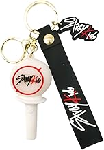 SUJEBKC Stray Kids Porte Clef,Stray Kids Lightstick,Merchandise Fille Cadeau,Clé De Voiture Et Sac à Main,Accessoires Convient Aux Fans