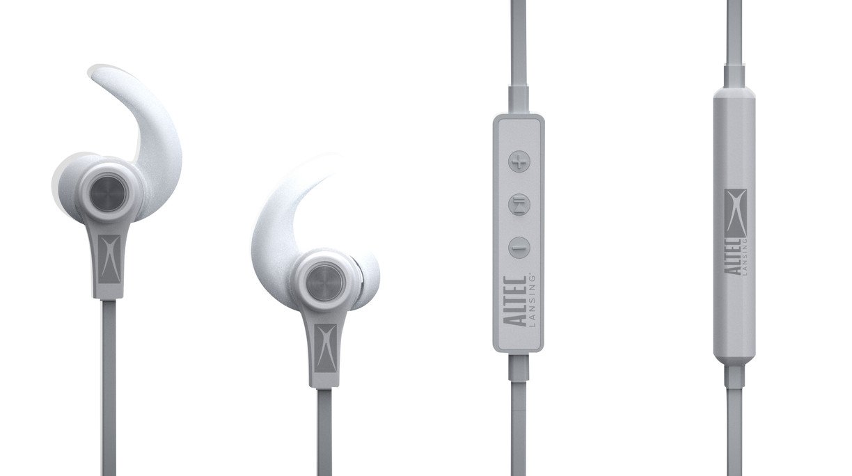 Amazon.com: Altec Lansing MZX856-WHT Bluetooth Active Earbuds