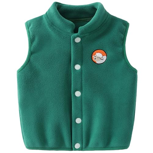 ANIMQUE Baby Kleinkind Polarfleece Westen Kinder Jacke Junge Mädchen...