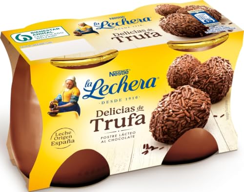 La Lechera Postre Lácteo Trufa, 2 x 125g