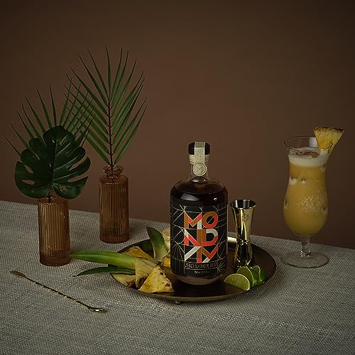 image for MONDAY Zero Alcohol Rum – A Non-Alcoholic Spirit with Low Sugar, 5 C