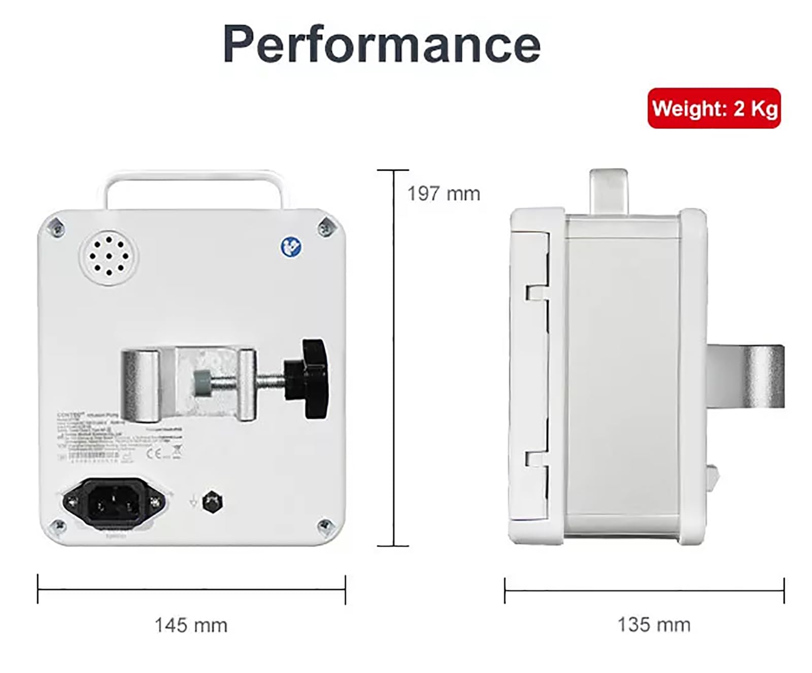 Bomba De Infusión Volumétrica, Microbomba De Infusión Veterinaria, Velocidad De Infusión Ajustable, Pantalla LCD a Color, Alta Precisión Inteligente, Adecuada para Hospitales Y Clínicas De Mascotas