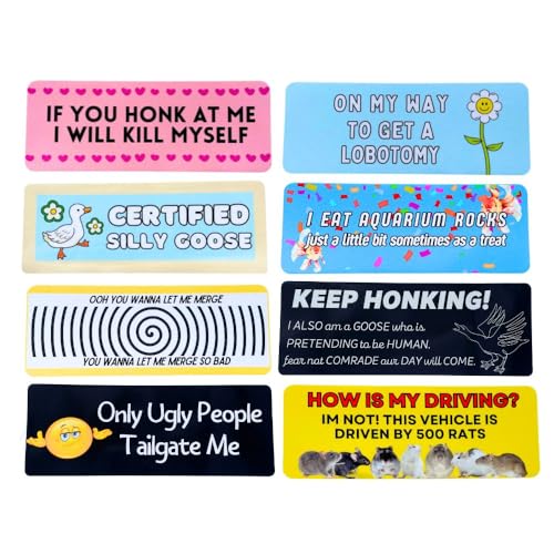 Click to get YJ PREMIUMS 10PC Funny Car Bumper Magnets  Magnet