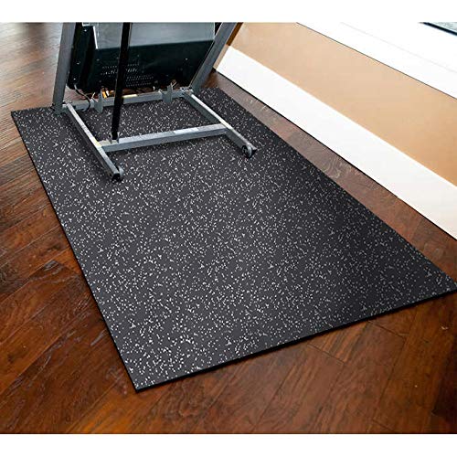 Titan Premium Rubber Multi Purpose Flooring, 4' x 6' x 5/16", Durable, Non Slip, Non Absorbent, Home Gyms, Garages, Workshops (1.22m x 1.83m x 8mm)