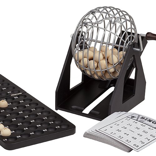 Washington Heights Deluxe Bingo Set 7 1/2" Cage