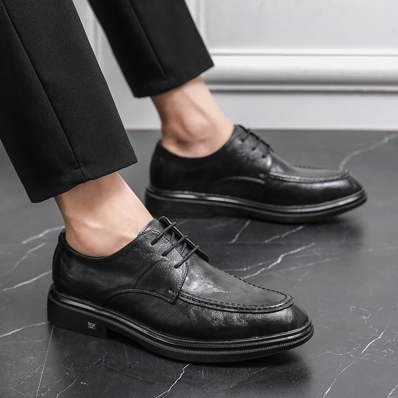 Men's Business Casual Shoes Handmade Oxford Shoes British-Inspired Dress Shoes with Custom Fit2