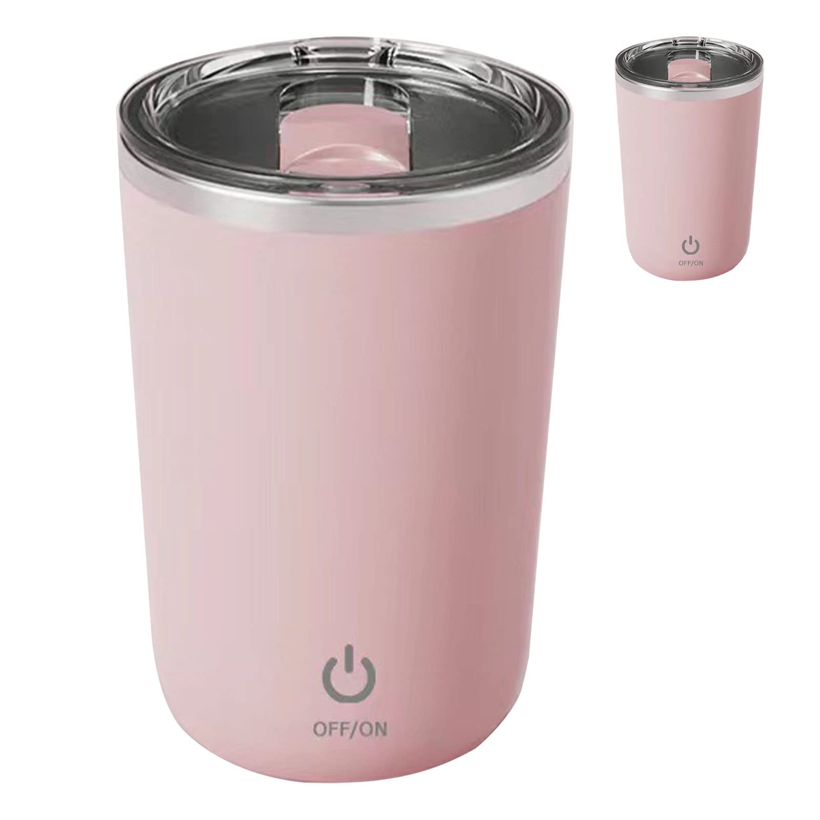 Tazza da caffè automatica, 350 ml, con rivestimento interno in acciaio inox, impermeabile IPX6, lavabile, per caffè, latte, proteine in polvere