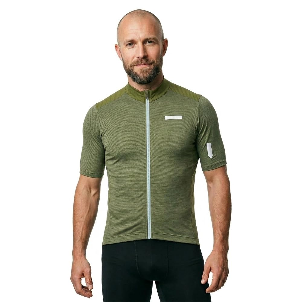 Q36.5 Adventure Tech Merino Kurzarm-Radtrikot M
