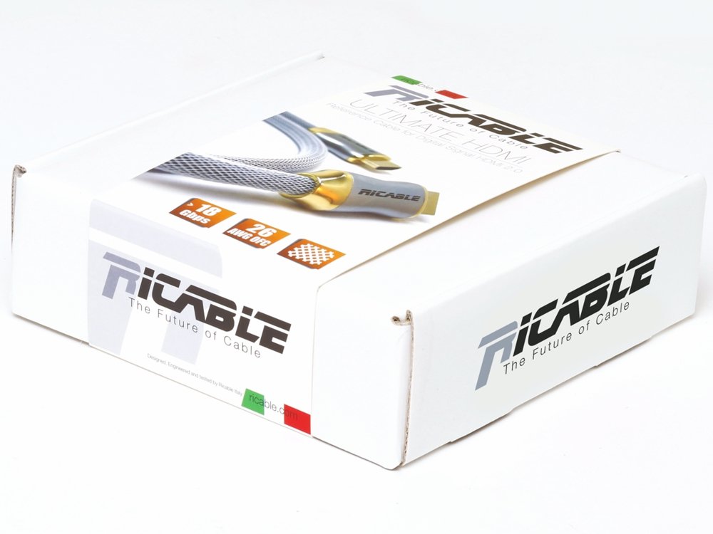 RICABLE U75 Ultimate 7,5 mt - Cavo HDMI 2.0 Ultra HD 4K HDR Bandwith 18 Gbps