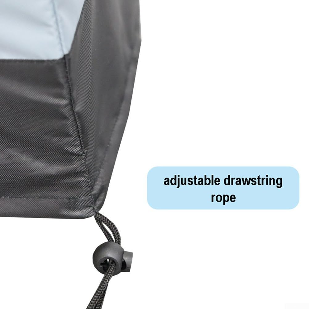 Funda protectora para máquinas Robinair A/C de recuperación W/para ventana - Compatible con 34288NI | 34788NI | 34988NI | AC1234-4/9 y para Premier R-134a | Tela Oxford 420D | UV