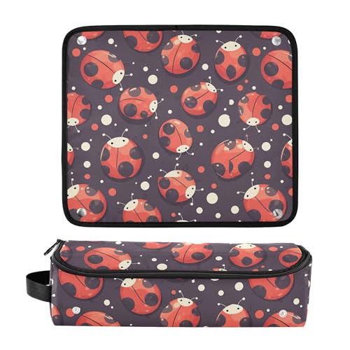 Bolsa de viaje para herramientas de cabello con tapete resistente al calor miniatura 3