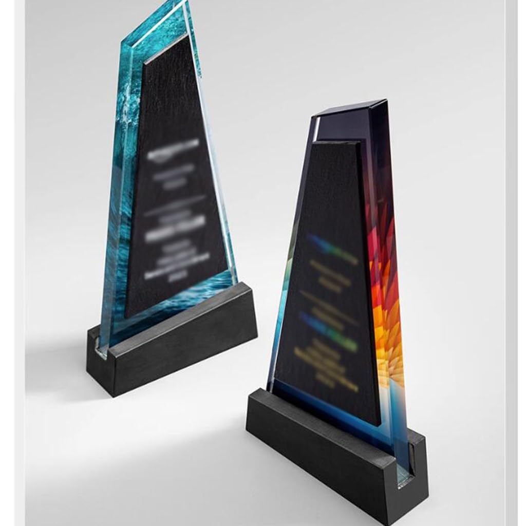 Trofeos, medallas y premios Recompensas Creativas Y Hermosas por El Progreso Y Premios. Trofeos De Premios Y Menciones De La Empresa. Trofeo De Recuerdo Grabado (Color : A, S : 12.5 * 4 * 26.5cm)