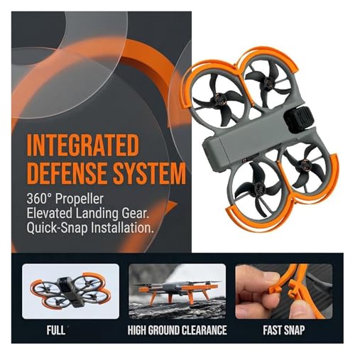 Boîtier de cadre extérieur DJI Avata couvercle anti-collision orange