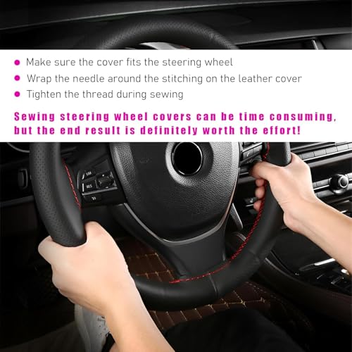 Steering Wheel Cover Leather