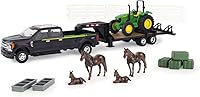 Vista 1 de John Deere 1/32 5075E Tractor Hauling Set Toy - LP82785