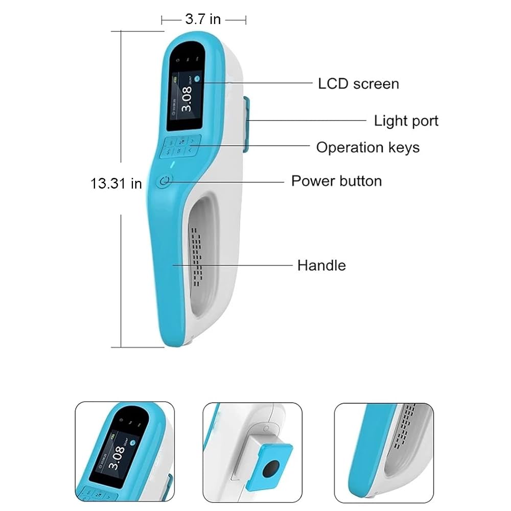 Black 生活家電・空調 REANEL UV Phototherapy 最大30分タイマー