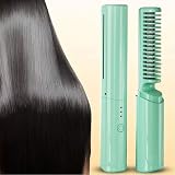 Mini Pente Alisador de Cabelo Portátil Recarregável