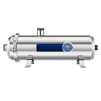 WGM Well Water Filter Reverse Osmosis Water Filtration System 304 Stainless Steel Front Well Water Tap Water Filter Household Commercial Backflow High Flow Home Whole 2000L