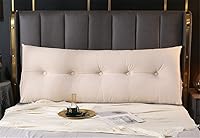 Vista 7 de Almohada grande triangular para cabecero con cuña y respaldo de posicionamiento, almohada de lectura, soporte de espalda, cojín lumbar para sofá