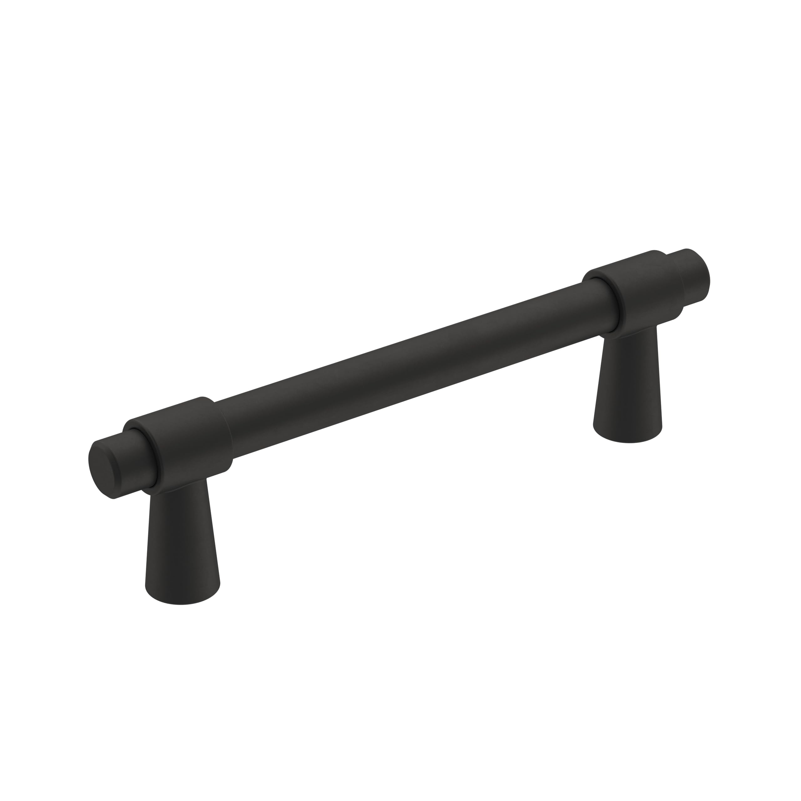 Amerock, Matte Black, 3-3/4 in. Center-to-Center