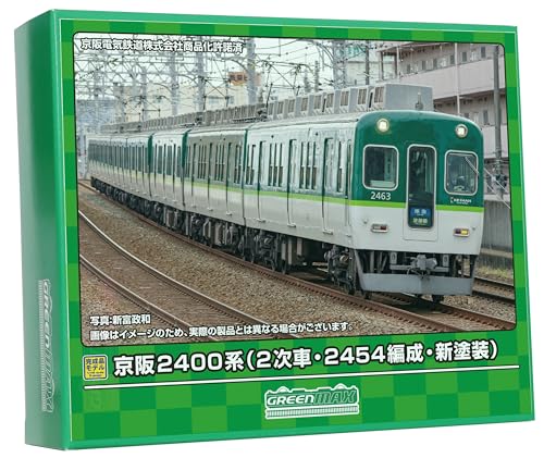 GM 京阪2400系（2次車・2454編成・新塗装）7両編成セット 品番：31841