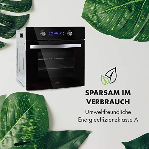 Klarstein Gusteau Einbau Backofen Elektro - A, 64 L, 60 cm, Pyrolytische Selbstreinigung, 2950 W, 50-250 °C, 8… – Bild 8