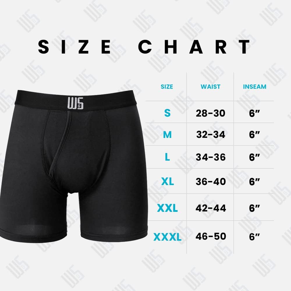 Warriors & Scholars | Mens Boxer Briefs | Boxer Briefs for Men Pack of 6 | Mens Boxer Briefs Underwear | Boys Boxer Briefs - Image 6