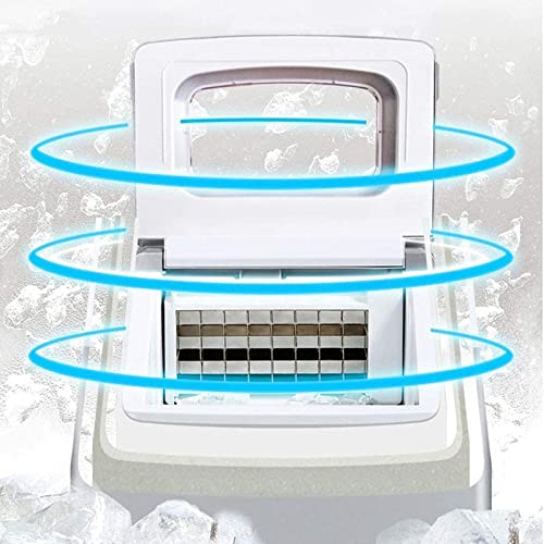 Máquina automática para hacer cubitos de hielo portátil miniatura 5