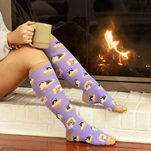 Image of LEVSOX Compression Socks Women and Men, 20-30mmHg, Best for Nurses, Travel, Pregnancy