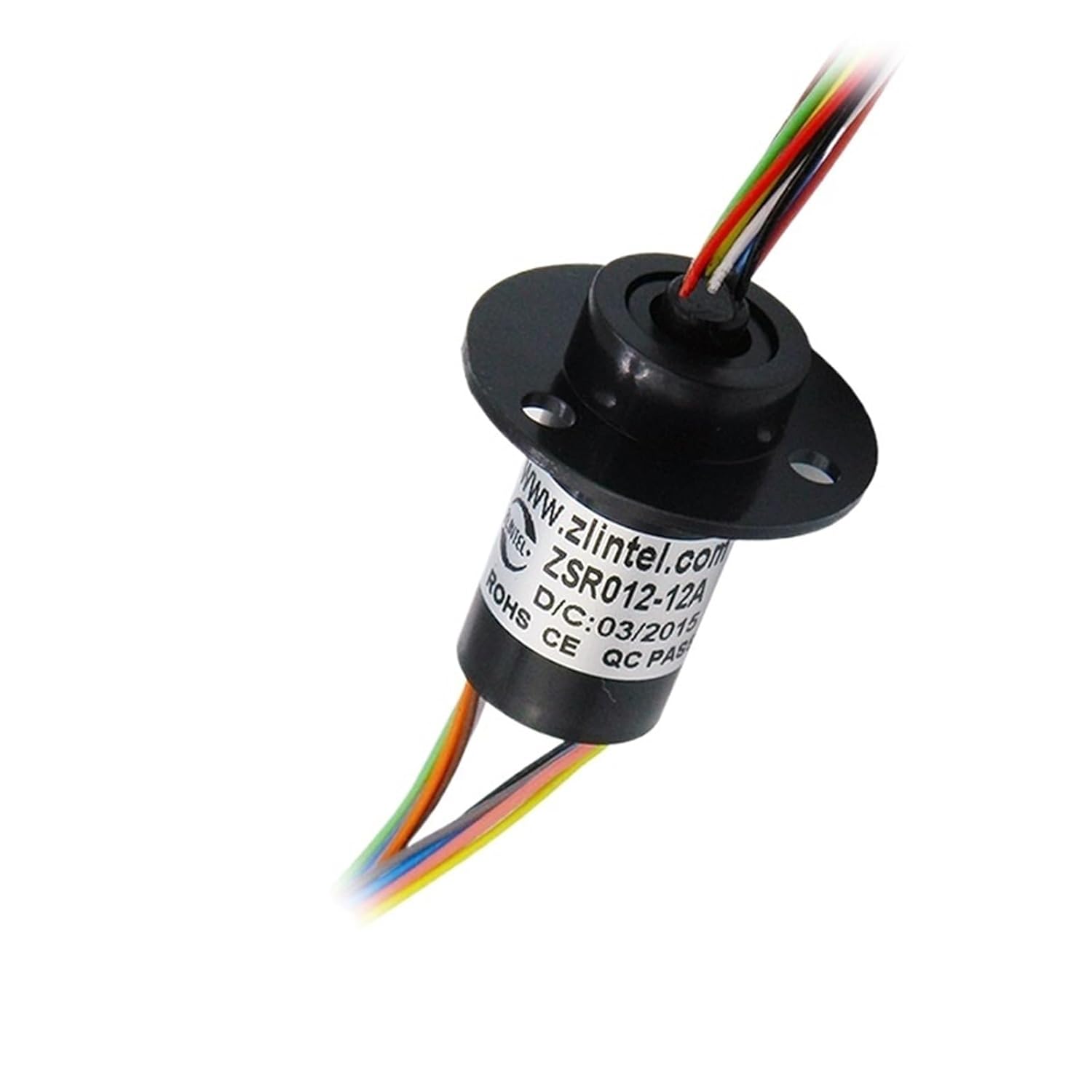 1PCS Miniature Conductive Slip Ring Rotary Connector 12-Way 2A Signal Ring Stage Light high-Speed Ball Conductive Ring