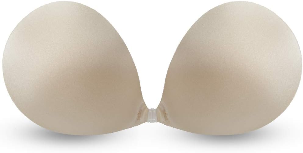 NuBra Seamless Super Light Adhesive Bra, B Cup, Nude