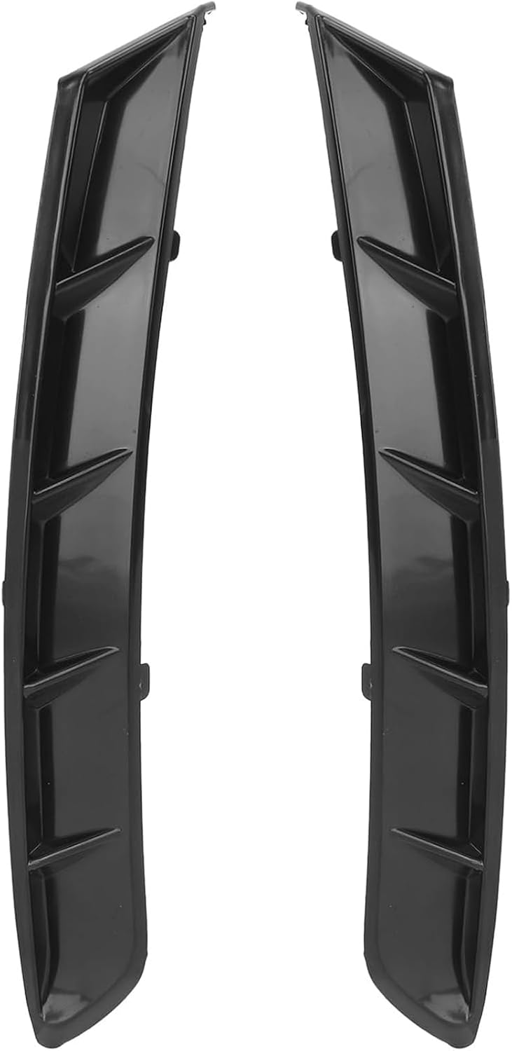 Rear Bumper Extension Trim Cover for Toyota Camry 2018-2024 Left And Right Rear Bumper Extension Trim Replacement 52166-06030 52165-06030 2Pcs Black