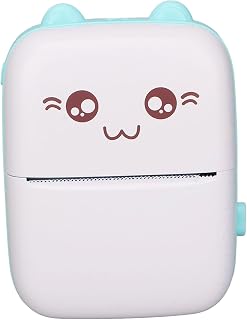 Mini Printer, Portable Thermal Printer Easy to Operate Mini Pocket Printer Bluetooth Wireless Smart Printer for Photo Picture Office Receipt QR Code Label Note Inkless Printing