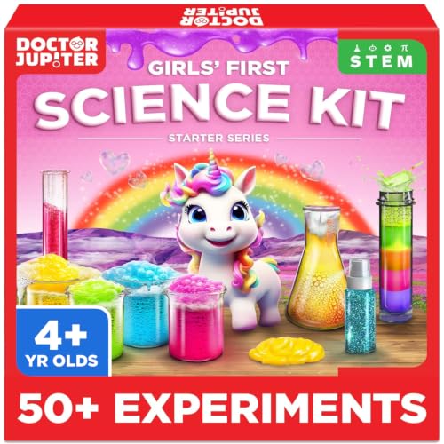 Science Experiments Kit for Kids Ages 4-5-6-7-8 Gifts Presents for Girls