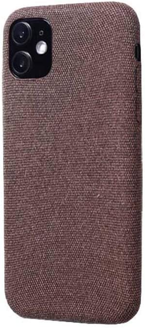 Coque iPhone 11 antichoc, housse arrière en tissu fine et respirante pour 5.8 pouces