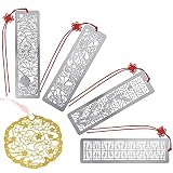 【Materiales de alta calidad】:Marcapágina hueca están hechos de acero inoxidable de alta calidad,no se desvanecen fácilmente y son duraderos.Puede utilizar marcapaginas personalizado durante mucho tiempo.Cada marcador para libros está pulido a mano.Cada marcador paginas libro es una obra de arte.Por favor,manejese con precaución.