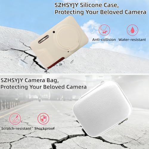 Funda rígida y silicona para cámara Kodak PIXPRO FZ55 miniatura 6