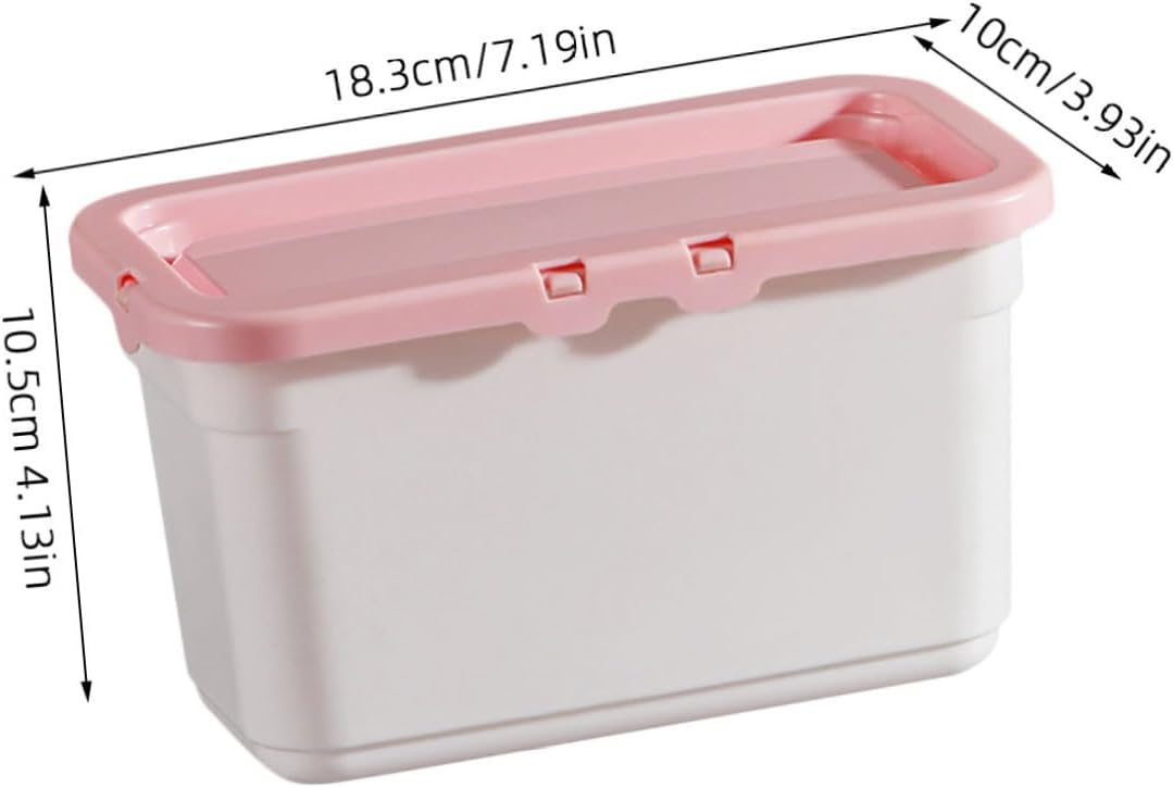 3Pcs Laundry Pod Storage Box Containers for Organizing Laundry Beads with Lids Space Saving Laundry Dispenser for Easy Access to