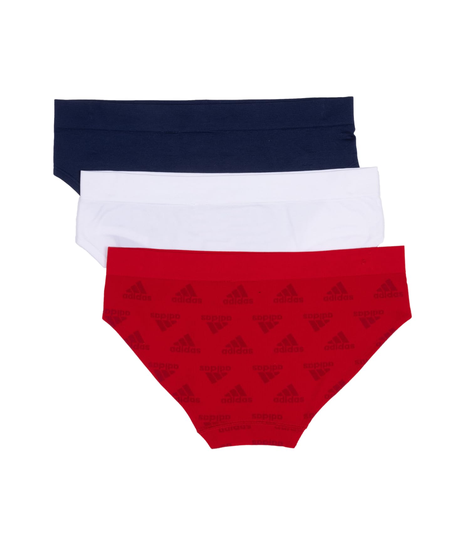 Adidas Seamless Hipster Underwear 3 Pack Ropa Interior a la Cadera Mujer (Pack de 3)