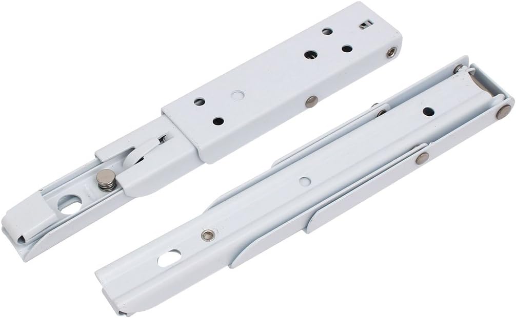 uxcell 20cm 8-inch Length Spring Loaded Triangle Folding Shelf Support Bracket Brace 2pcs