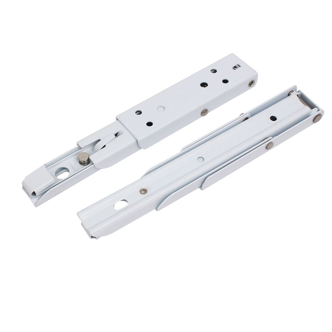 Sourcingmap 20cm 8-inch Length Spring Loaded Triangle Folding Shelf Support Bracket Brace 2pcs - Image 3