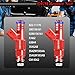 STZJAYE Fuel Injectors 0280156161 Set of 6 Compatible with Jeep Grand Cherokee 1999-2004,for Dodge Dakota 2000-2003,for Ford Mustang 1999-2004，for Windstar 1999-2003 Automotive Injector