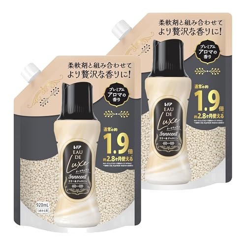 P&G レノア オードリュクス Innocent お洗濯の香り付けビーズ リリー&ジャスミンの香り セット (つめかえ用920mL ×2)
