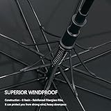 G4Free 54/62/68 Inch Automatic Open Golf Umbrella Extra Large Oversize Double Canopy Vented Windproof Waterproof Stick Umbrellas - Image 8