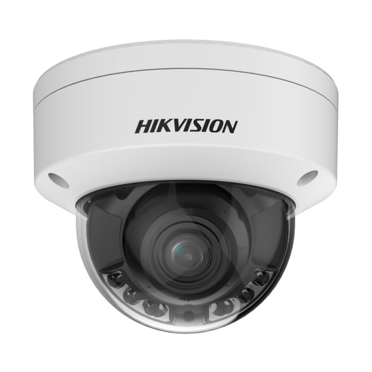 Cámara IP Pro Domo ColorVu Hikvision de 4MP con zoom de 2.8 a 12mm para exterior