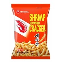 Nongshim Shrimp Cracker, 4 Pack , Total Net Wt. 10.56 Ounce by Nongshim