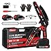 Mini Chainsaw 24V with 8000mAh Battery, 6-Inch Cordless Chainsaw with 2 Powerful Batteries & 2 Chains – Safety Lock & High-Power Motor for Efficient Woodworking, Tree Pruning & Garden Maintenance
