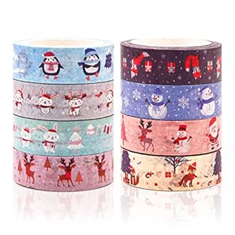 Gadpiparty 2 Rollen Filmband Klebeband - Dekoratives Scrapbooking Band, Schwarzes PET-Klebeband Für Alben & DIY-Projekte