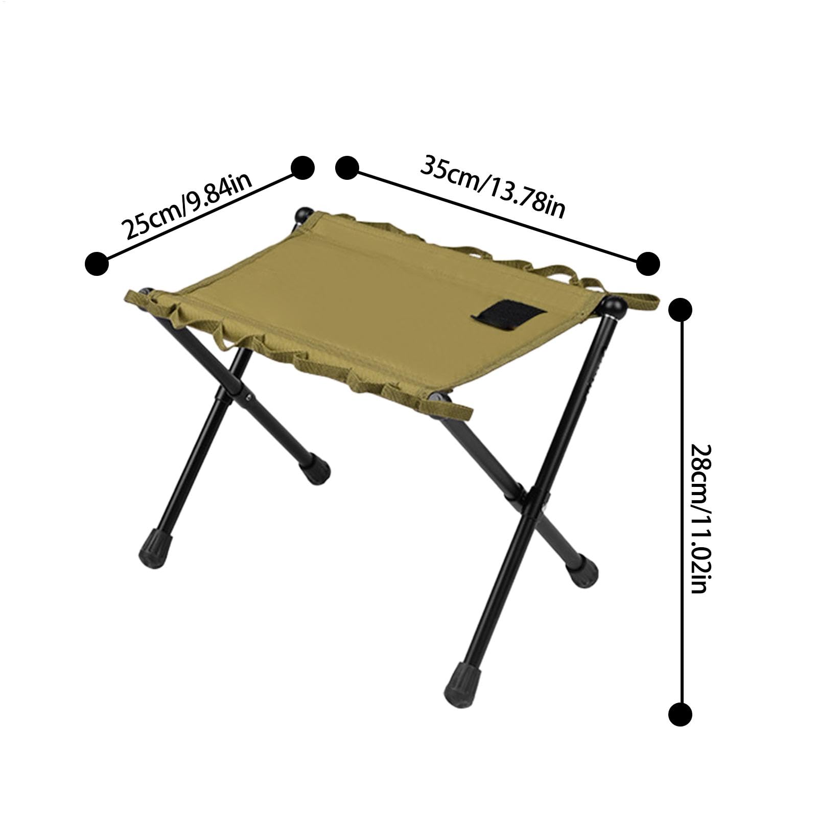 Sgabello da campeggio leggero – Sgabello portatile in lega di alluminio per esterni, mobile leggero per donne e uomini, soluzione per, spiaggia, viaggi | Esterno Leggero Portatile Pieghevole Per Esterno Donne Uomini Fidanzato Viaggio Pesca Picnic